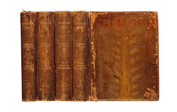 BIBLE IN ENGLISH.  The Holy Bible, containing the Old and New Testaments, with the Apocryphal Books.  4 vols.  1850